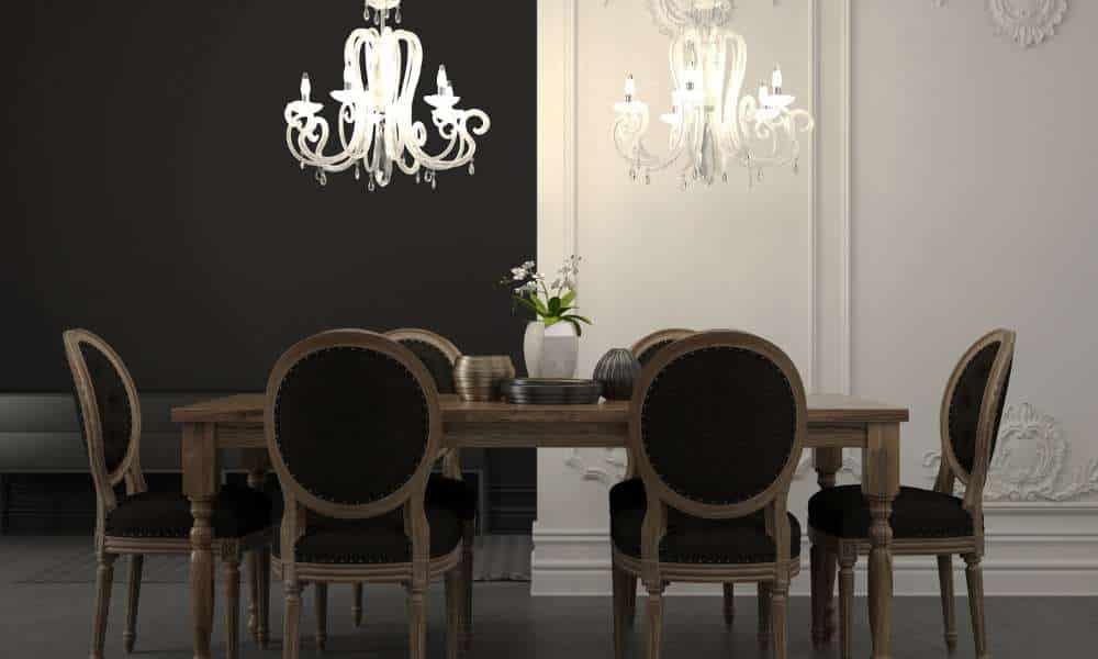 Hang Chandelier Over Dining Table
