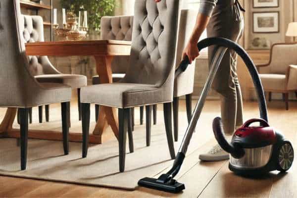 Vacuuming Upholstered Dining Chairs Properly
Clean Upholstered Dining Chairs