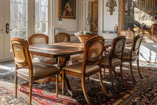 Reassembling and Positioning the Chairs
 Paint Dining Room Chairs