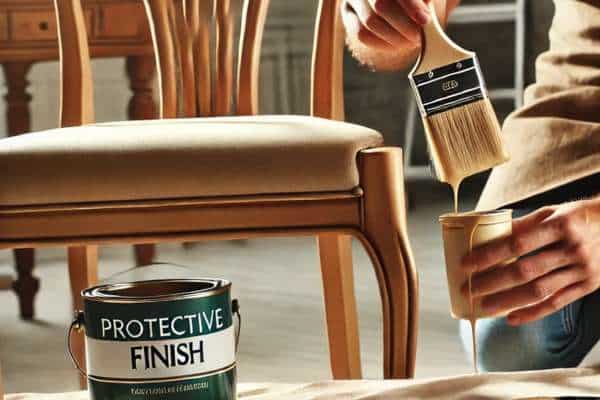 Adding a Protective Finish
Repaint Dining Chairs
