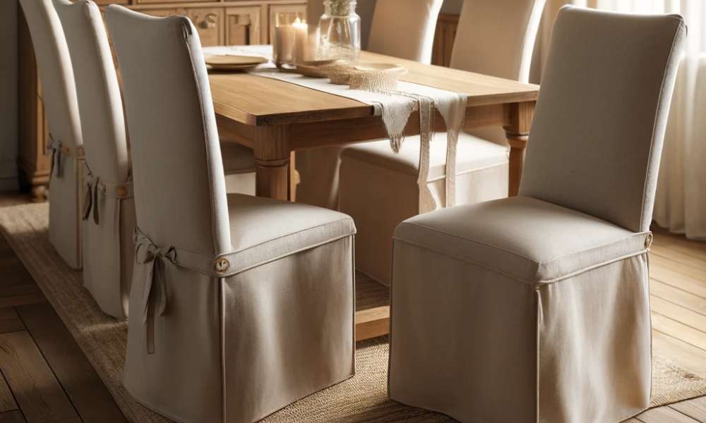 How to Make Slip Covers for Dining Chairs