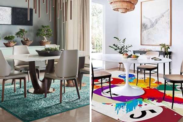 Warm Colors vs. Cool Colors: What’s the Mood?
How to Choose Rug Color for Dining Room