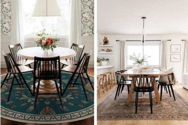 The Golden Rule: 24 Inches Beyond the Table
How Big Should Dining Room Rug be