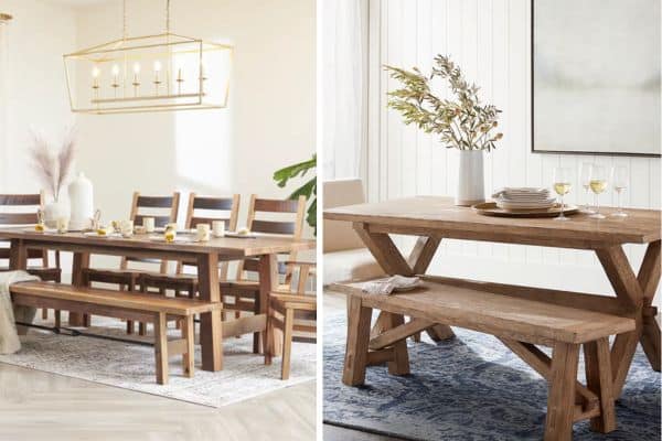 Seating Needs: More Than Just a Bench Size
 What Size Bench for Dining Table